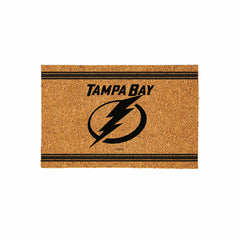 Tampa Bay Lightning Large One Color Coir Mat, 36"x24" - NHL