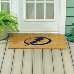 Tampa Bay Lightning Large Full Color Coir Mat, 36"x24" - NHL
