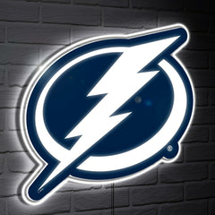 Tampa Bay Lightning LED Wall Decor, Glazelite, Logo - NHL Home