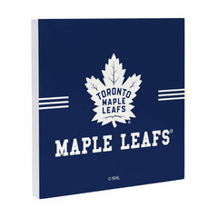 Toronto Maple Leafs Wood Wall Sign, 12x12 - NHL Home