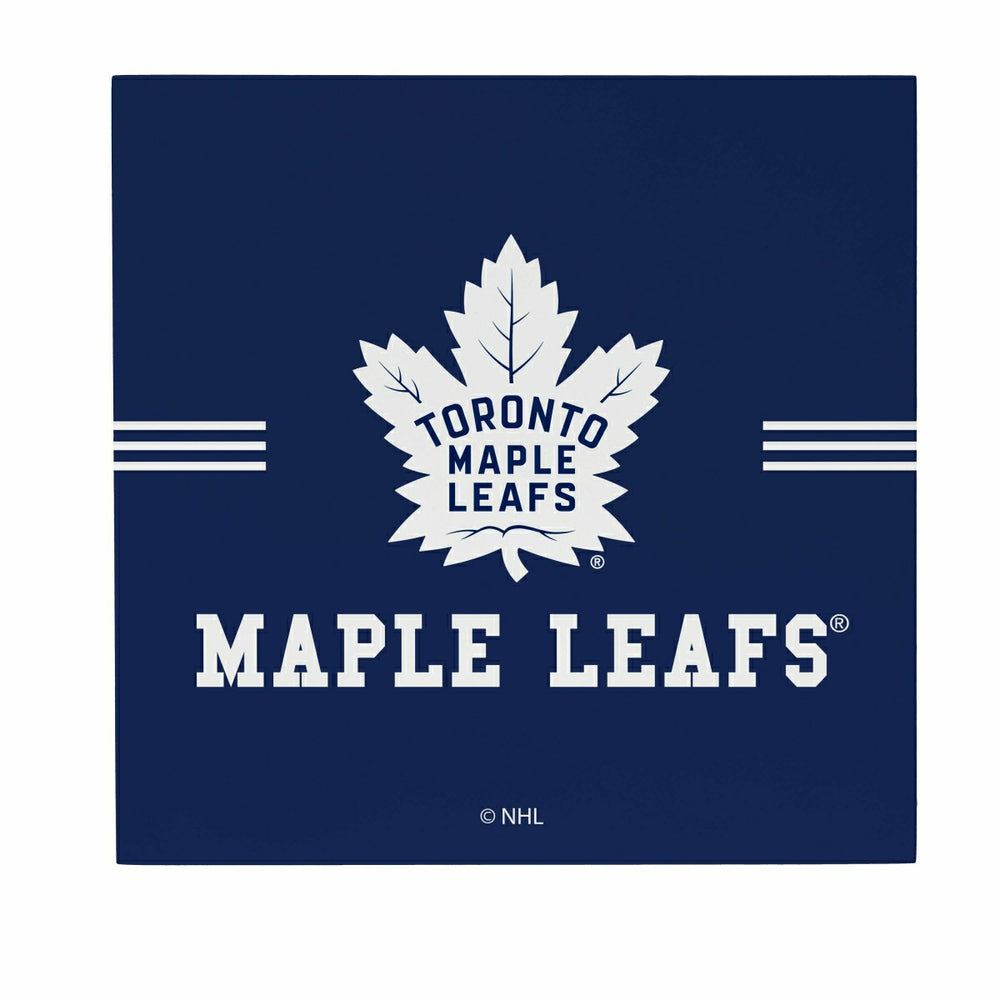 Toronto Maple Leafs Wood Wall Sign, 12x12 - NHL Home