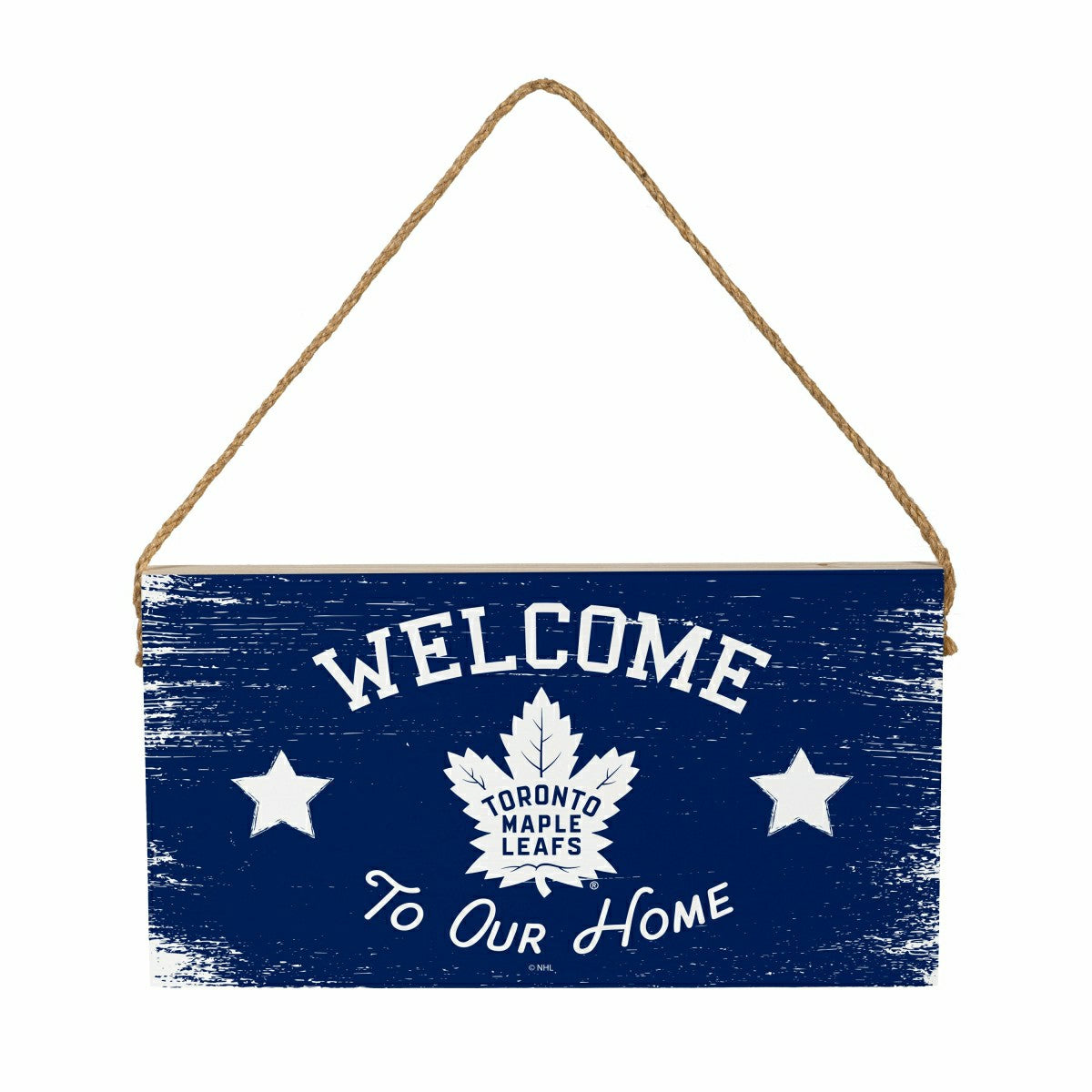 Toronto Maple Leafs Wood Wall Sign, 6x11 - NHL Home