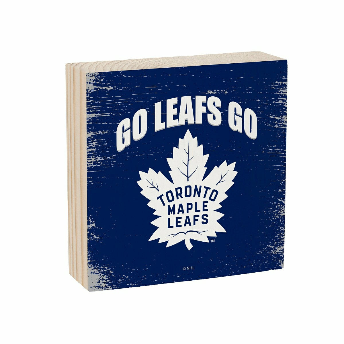 Toronto Maple Leafs Plock, Down Home Fans, 6x6 - NHL Home