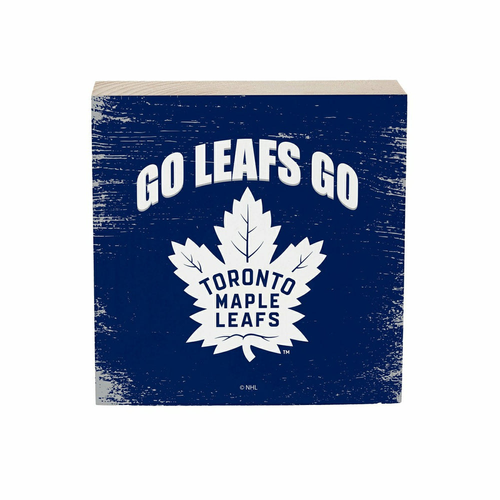 Toronto Maple Leafs Plock, Down Home Fans, 6x6 - NHL Home