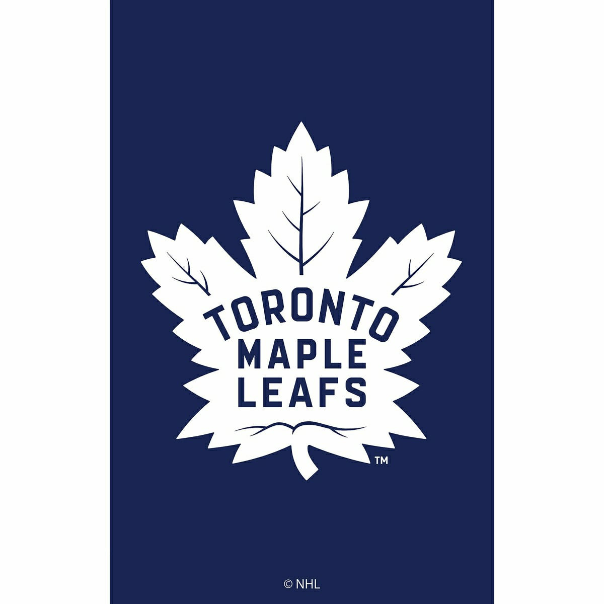 Toronto Maple Leafs Applique Garden Flag - NHL Home