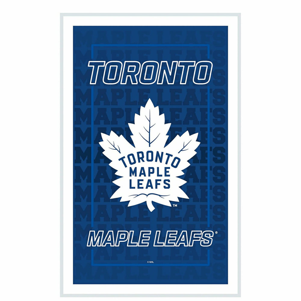 Toronto Maple Leafs Hockey Rectangle Neolite LED Decor - NHL Home