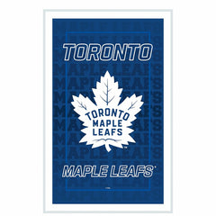 Toronto Maple Leafs Hockey Rectangle Neolite LED Decor - NHL Home