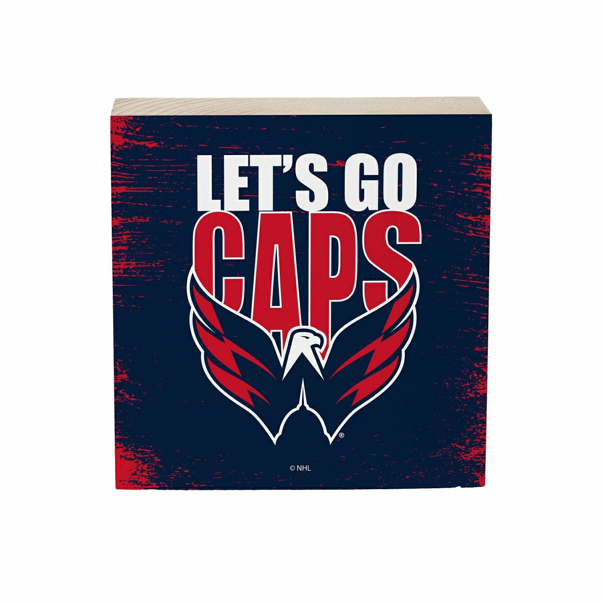 Washington Capitals Plock, Down Home Fans, 6x6 - NHL Home