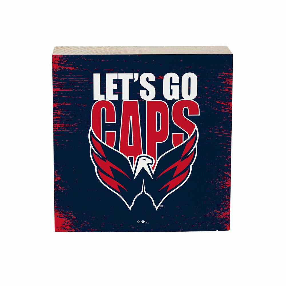 Washington Capitals Plock, Down Home Fans, 6x6 - NHL Home