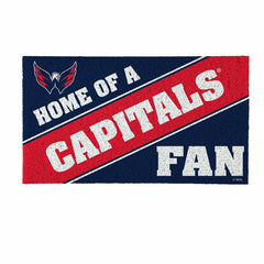 Washington Capitals, PVC Mat COLOR, Home of a Fan - NHL