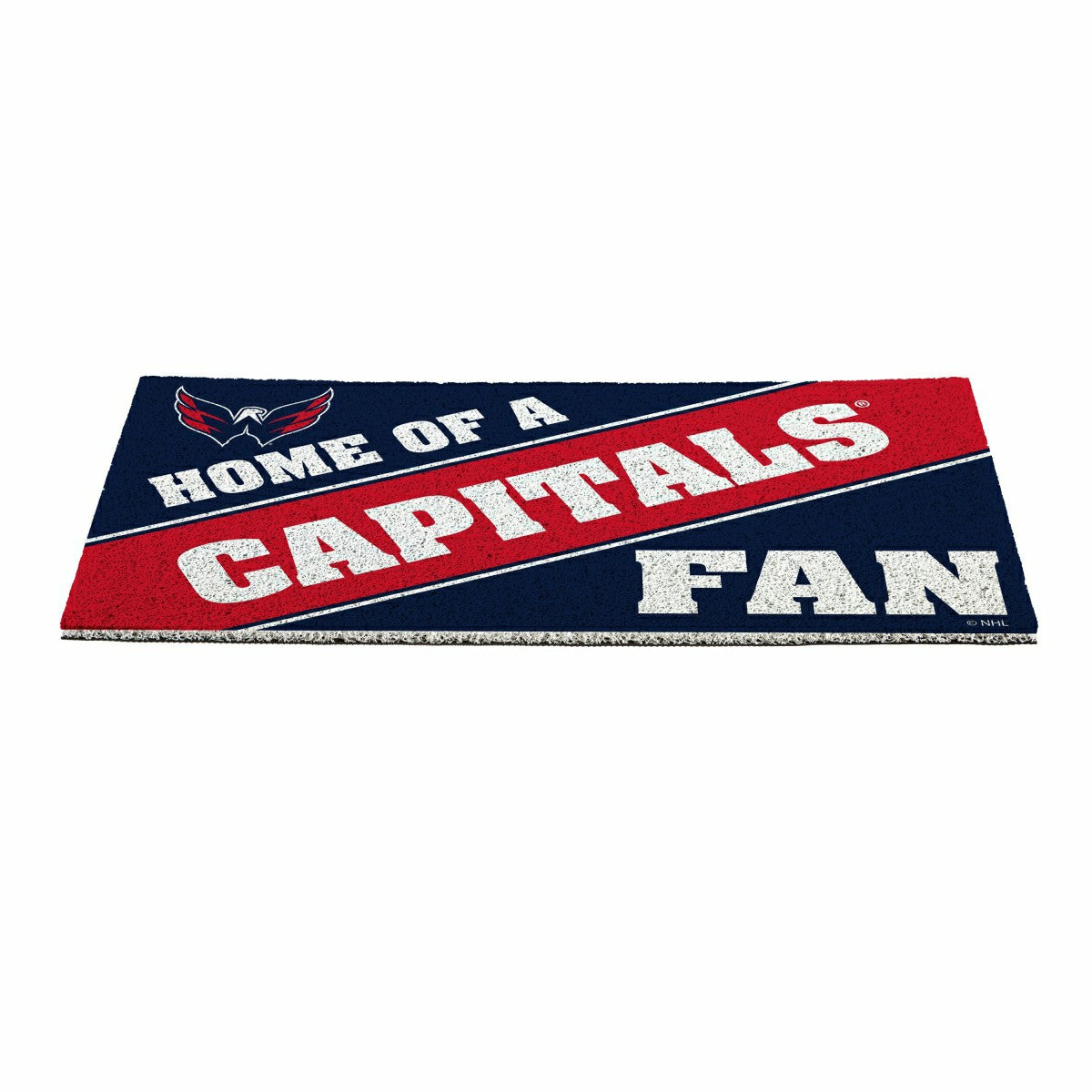 Washington Capitals, PVC Mat COLOR, Home of a Fan - NHL