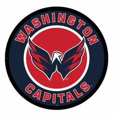 LED Wall Decor, Round, Washington Capitals - NHL Home