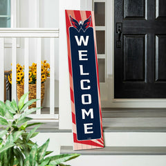 Washington Capitals Summer Seasonal Single Sided Large Leaner, 46" - NHL Home