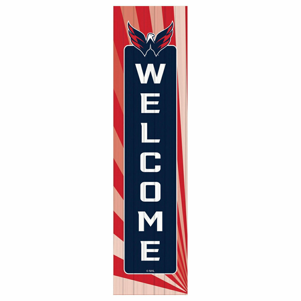 Washington Capitals Summer Seasonal Single Sided Large Leaner, 46" - NHL Home