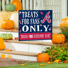 Atlanta Braves Yard Sign, Halloween Treats for Fans - MLB Home