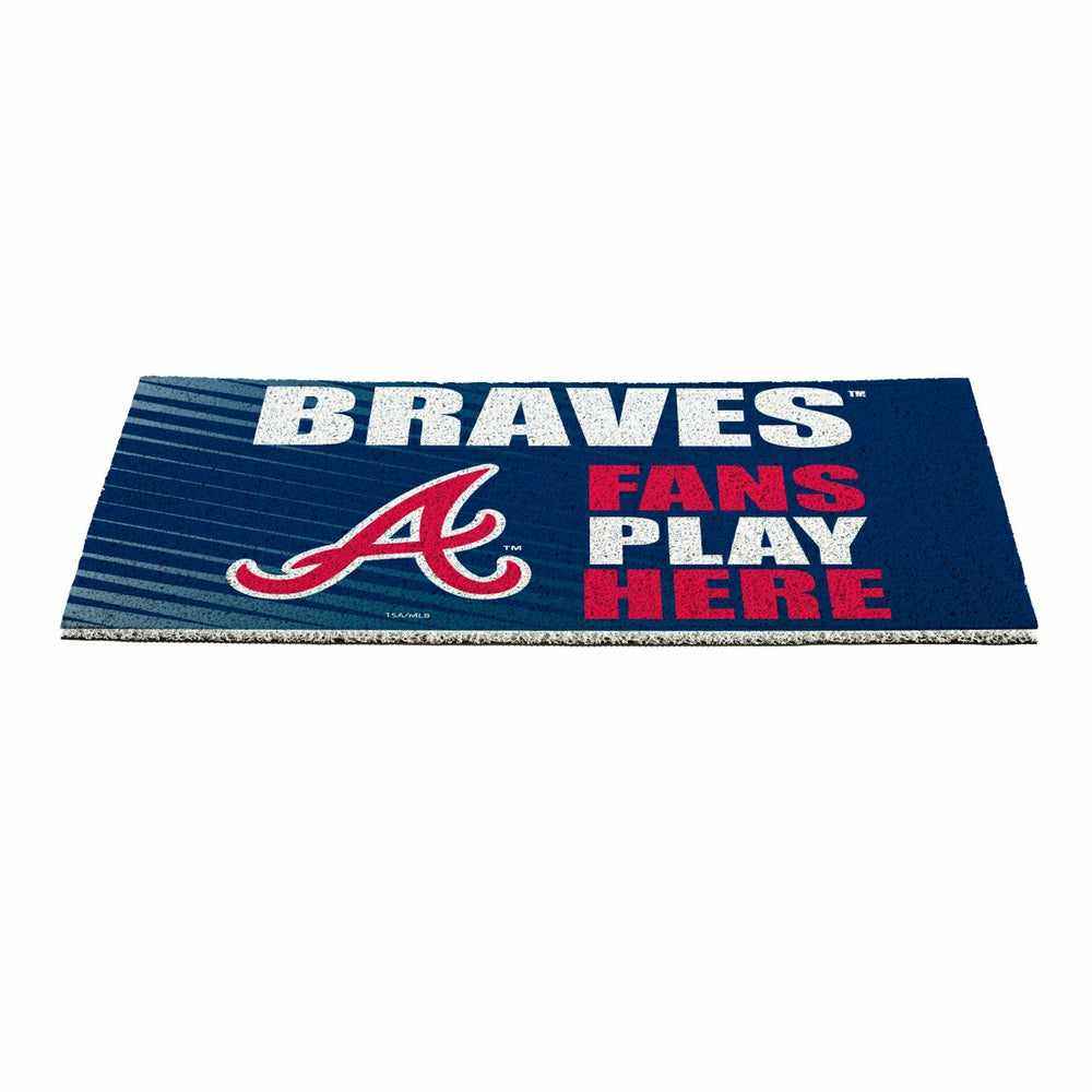 Atlanta Braves Fan Mat, 28"x16" - MLB