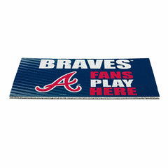 Atlanta Braves Fan Mat, 28"x16" - MLB