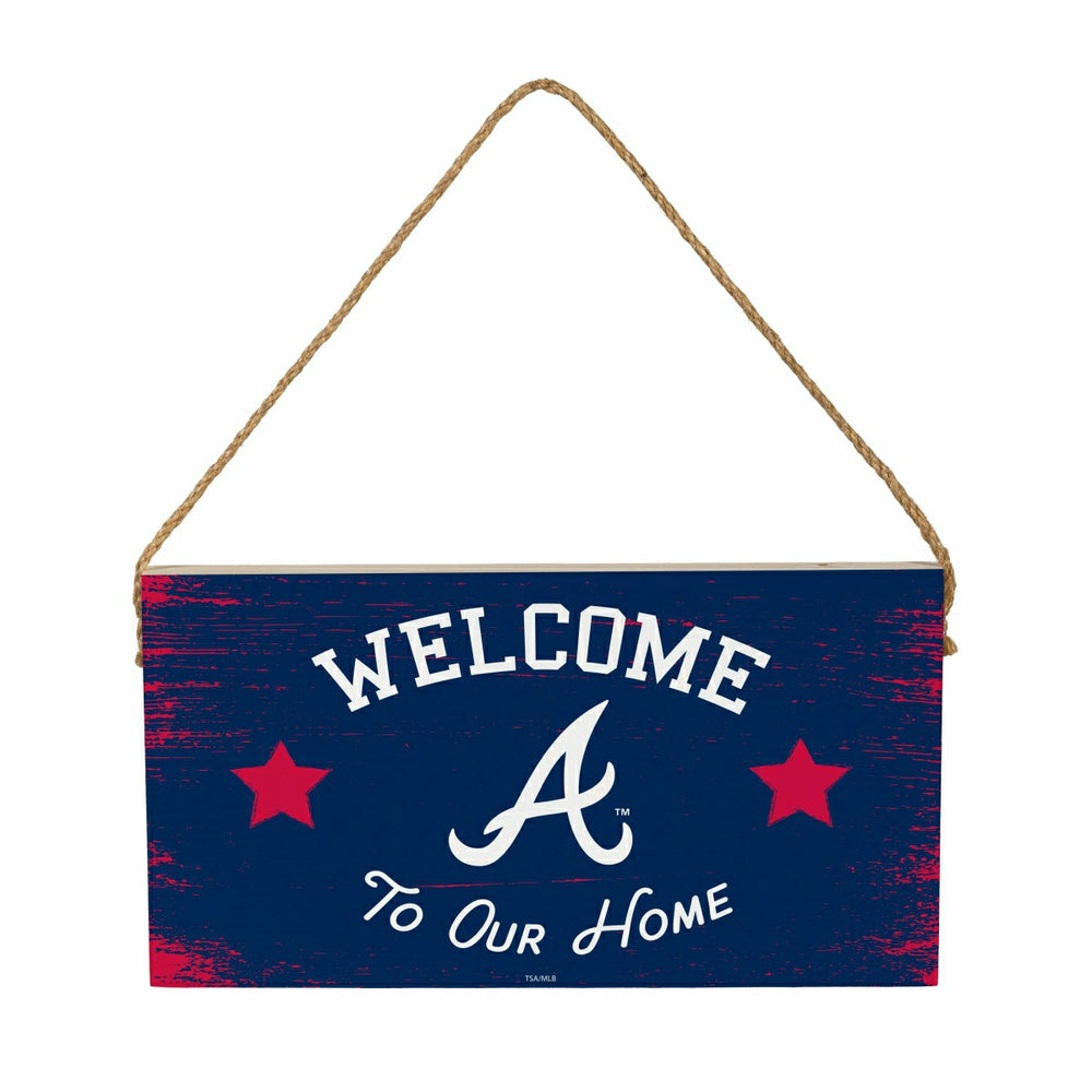 Atlanta Braves Wood Wall Sign, 6x11 - MLB Home