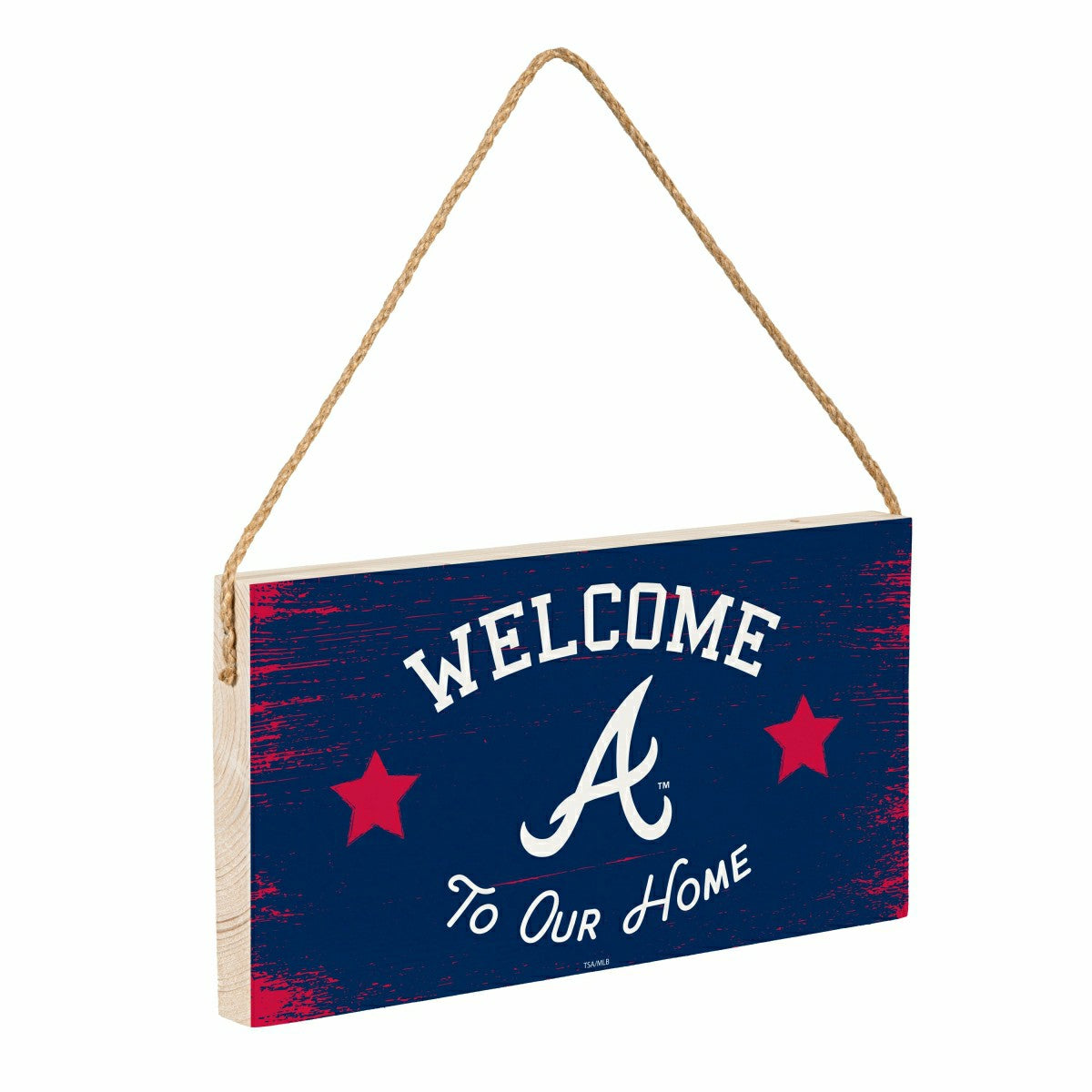 Atlanta Braves Wood Wall Sign, 6x11 - MLB Home