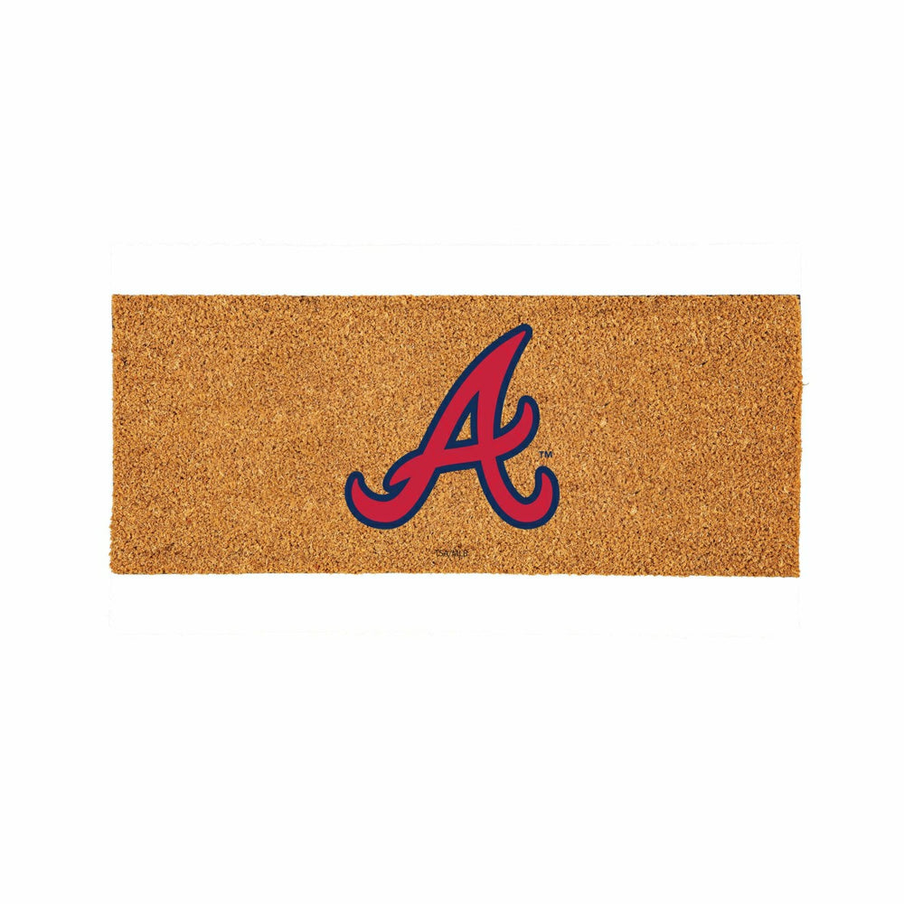 Atlanta Braves Extra Large Full Color Coir Mat, 60"x24" - MLB
