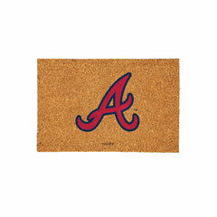 Atlanta Braves Large Full Color Coir Mat, 36"x24" - MLB