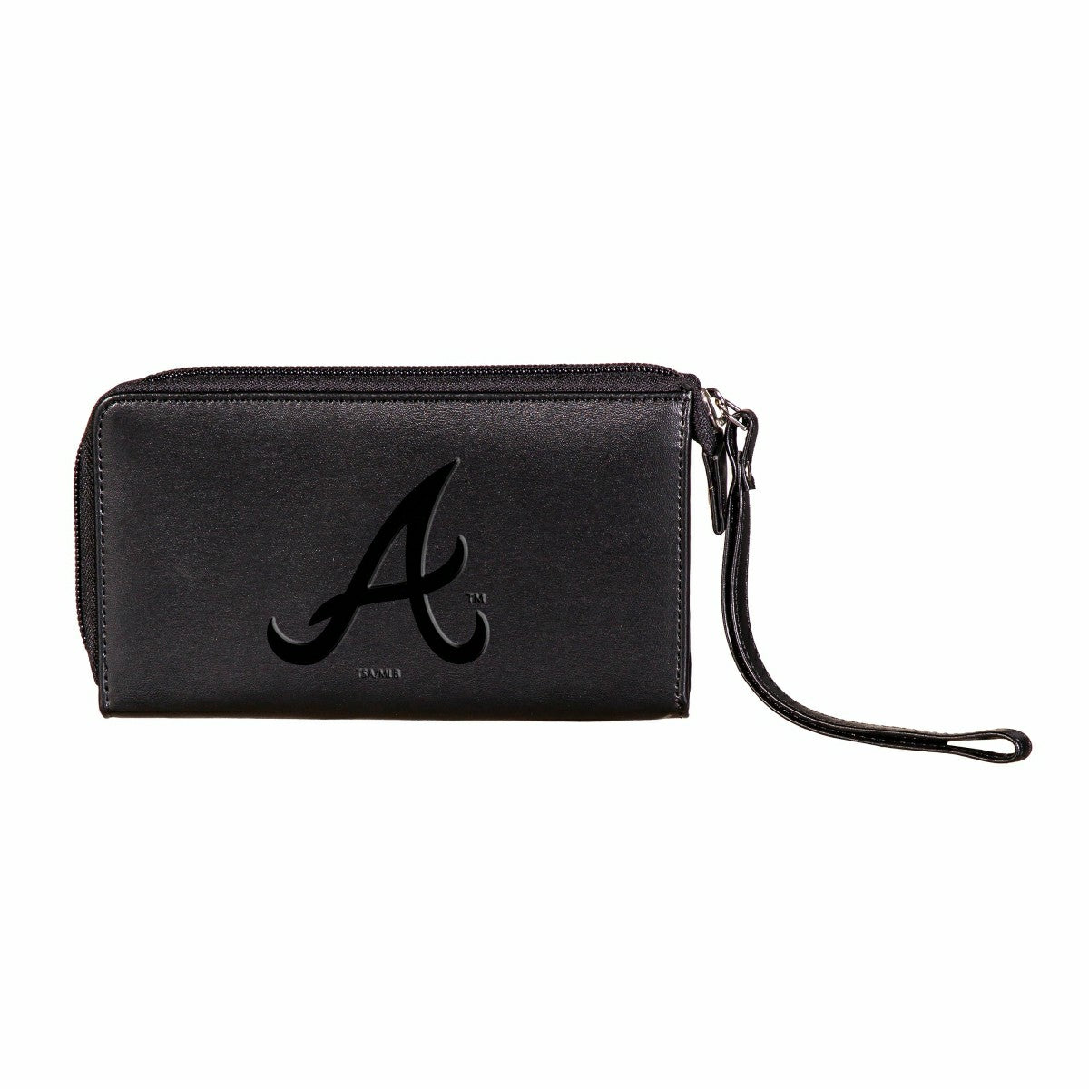 Atlanta Braves Wristlet Wallet Black - MLB Home