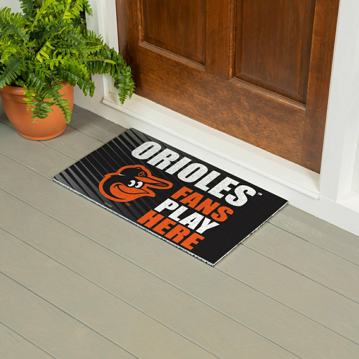 Baltimore Orioles Fan Mat, 28"x16" - MLB