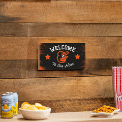 Baltimore Orioles Wood Wall Sign, 6x11 - MLB Home