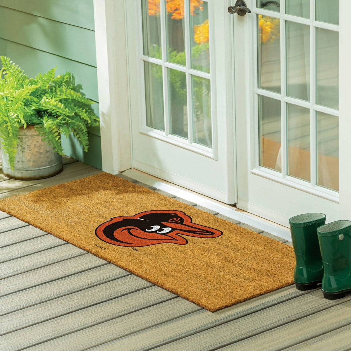 Baltimore Orioles Extra Large Full Color Coir Mat, 60"x24" - MLB