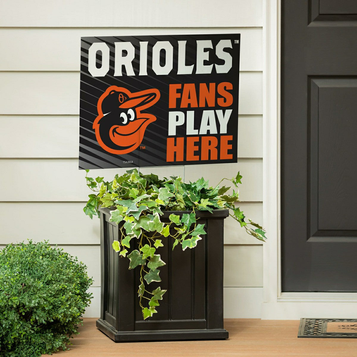 Baltimore Orioles Coroplast Yard Sign "Fans Play Here" - MLB Home