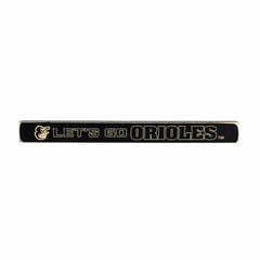 Baltimore Orioles Engraved Wood Sign, 1.5" x 18" - MLB Home