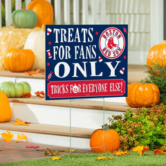 Boston Red Sox Yard Sign, Halloween Treats for Fans - MLB Home