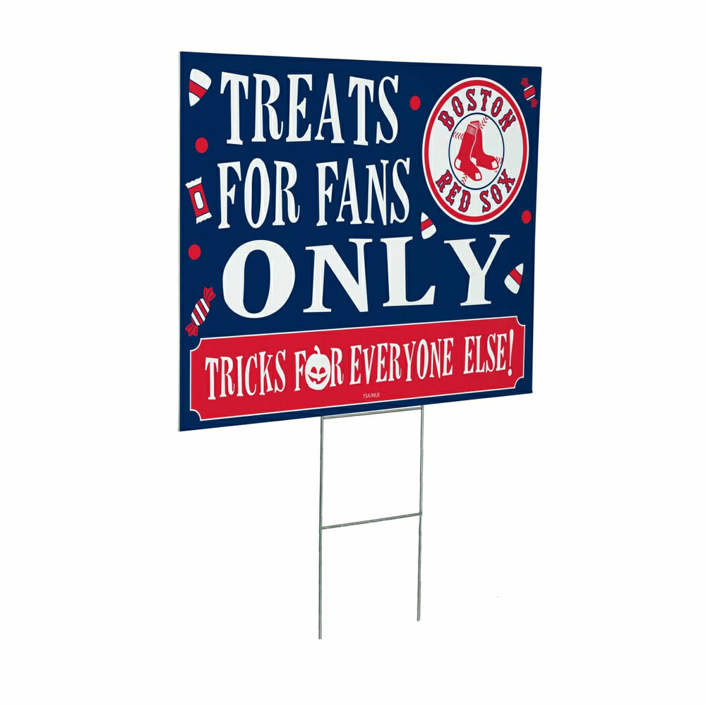 Boston Red Sox Yard Sign, Halloween Treats for Fans - MLB Home