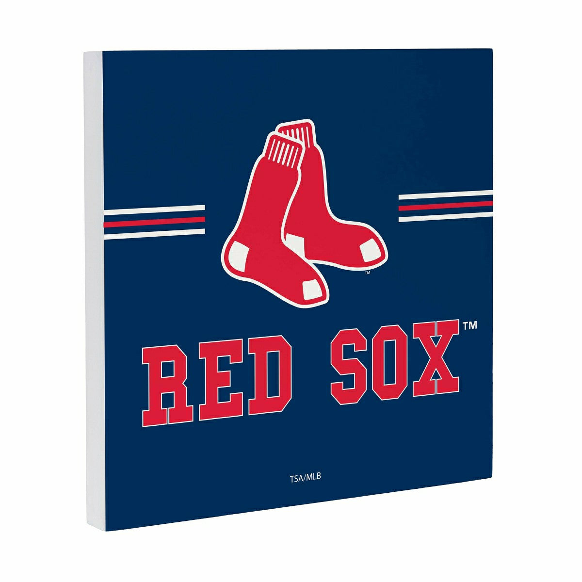 Boston Red Sox Wood Wall Sign, 12x12 - MLB Home
