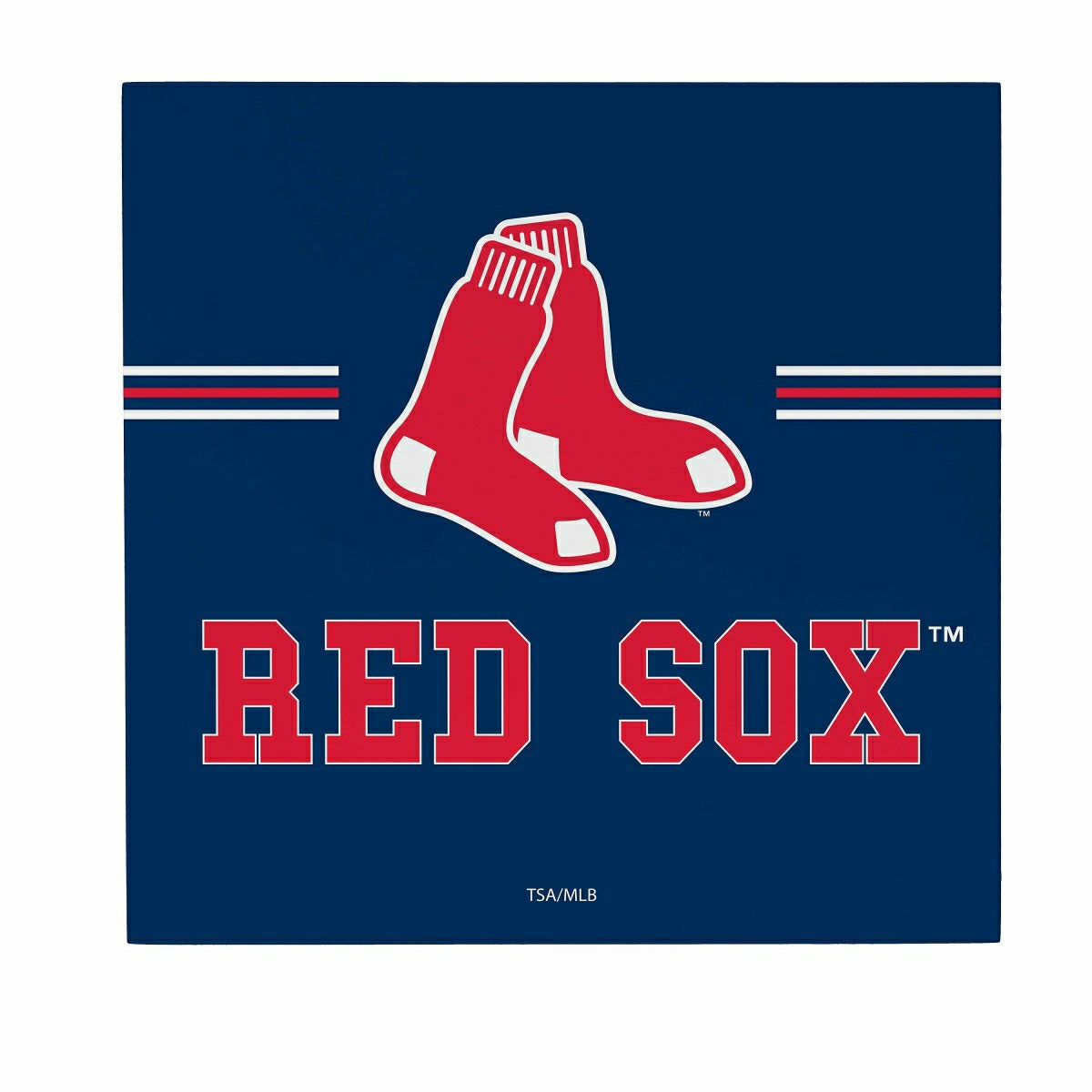 Boston Red Sox Wood Wall Sign, 12x12 - MLB Home