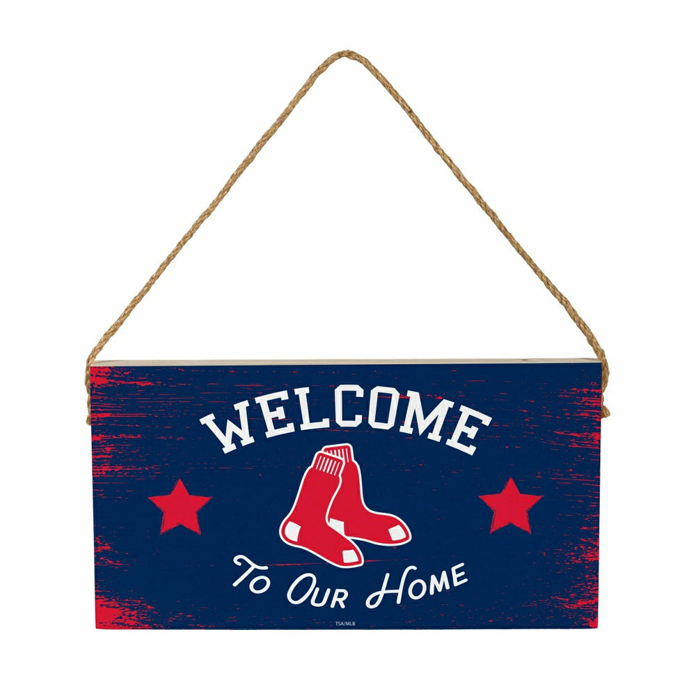 Boston Red Sox Wood Wall Sign, 6x11 - MLB Home