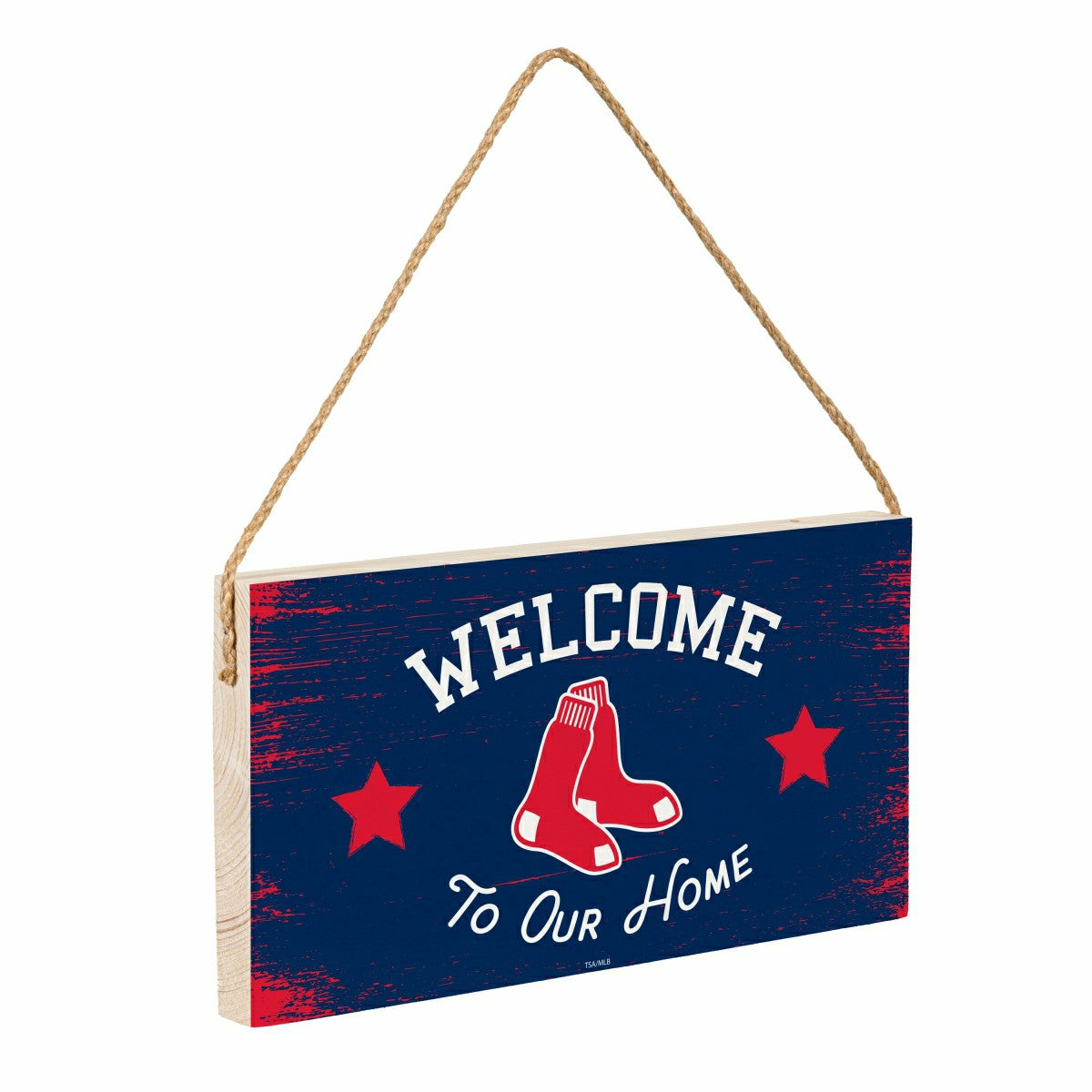 Boston Red Sox Wood Wall Sign, 6x11 - MLB Home