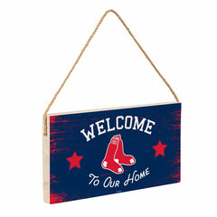 Boston Red Sox Wood Wall Sign, 6x11 - MLB Home