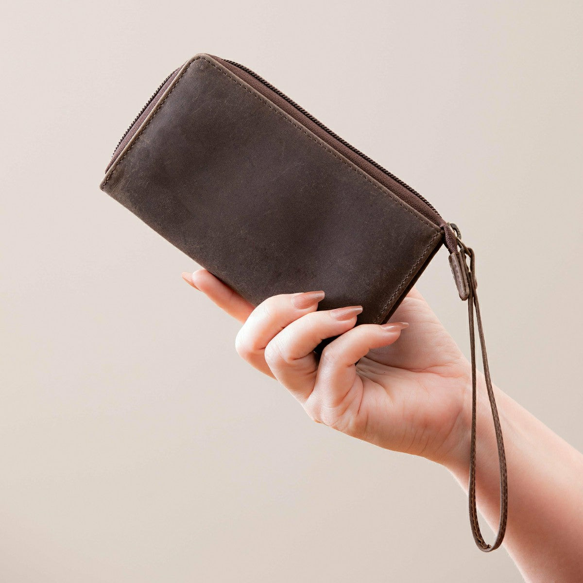 Boston Red Sox Wristlet Wallet Brown - MLB Home