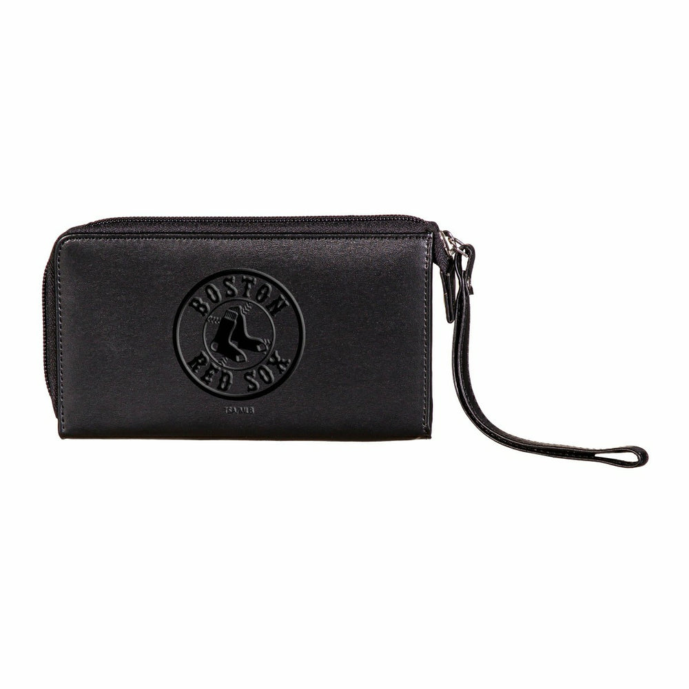 Boston Red Sox Wristlet Wallet Black - MLB Home