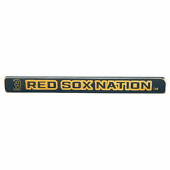 Boston Red Sox Engraved Wood Sign, 1.5" x 18" - MLB Home
