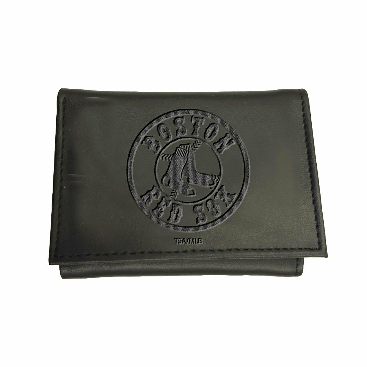 Boston Red Sox Tri-Fold Wallet Black - MLB Home