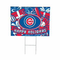 Chicago Cubs Yard Sign, Holiday - MLB Home