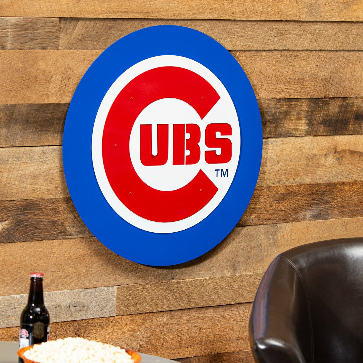 Chicago Cubs Premier Metal Wall Art - MLB Home