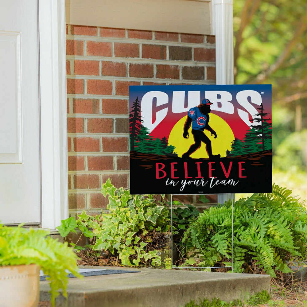 Chicago Cubs Yard Sign, Bigfoot - MLB Home