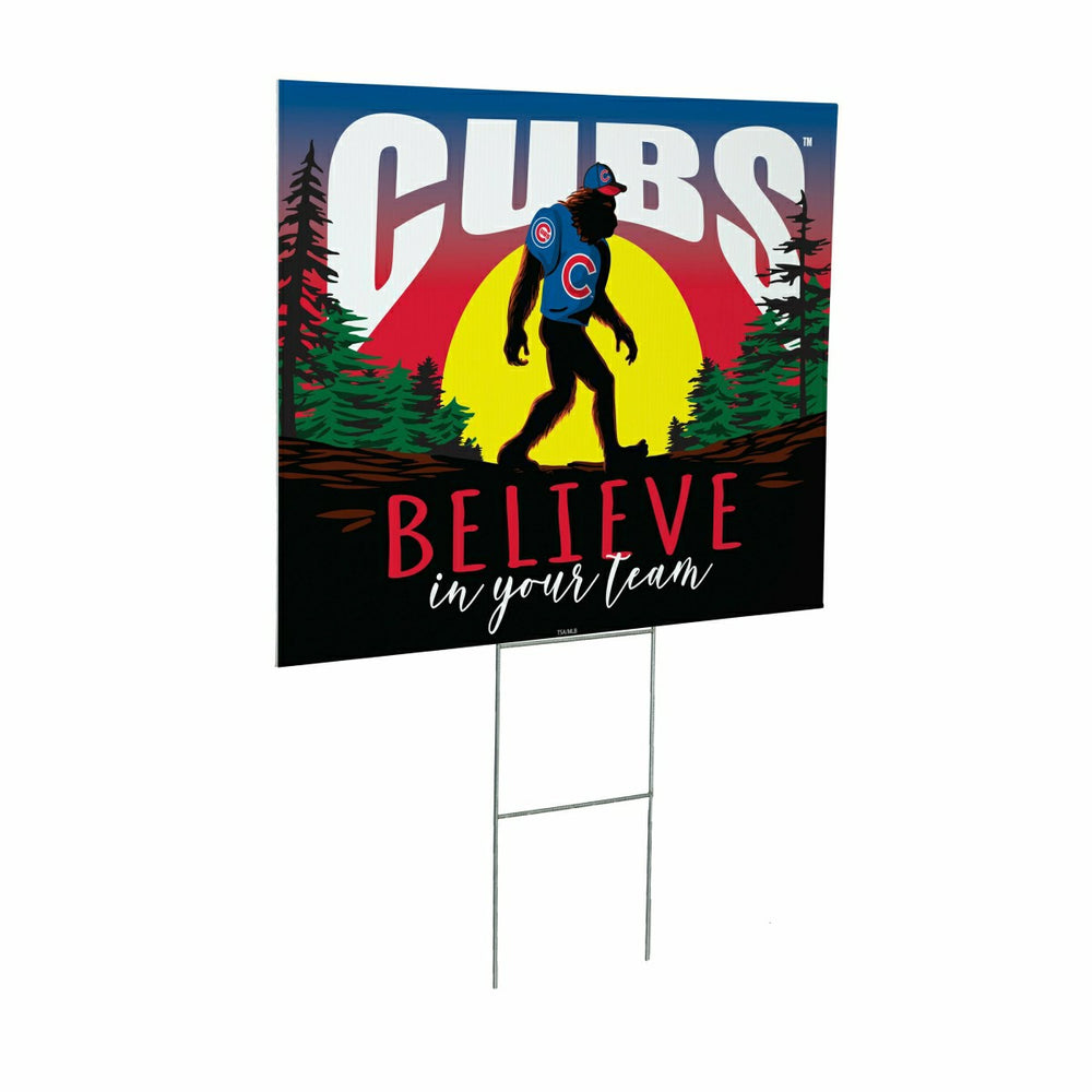 Chicago Cubs Yard Sign, Bigfoot - MLB Home