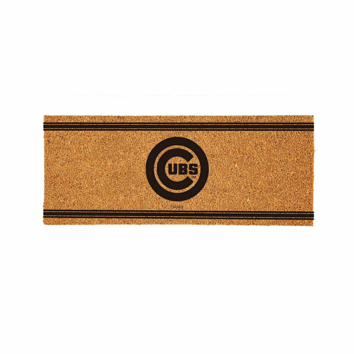 Chicago Cubs Extra Large One Color Coir Mat, 60"x24" - MLB