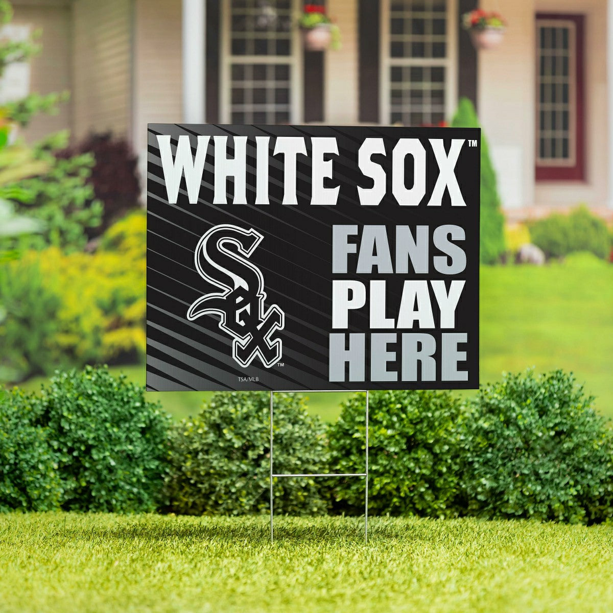 Chicago White Sox Coroplast Yard Sign "Fans Play Here" - MLB Home
