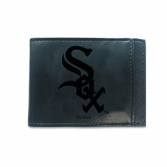 Chicago White Sox Front Pocket Wallet w/ RFID Blocking Black - MLB Home