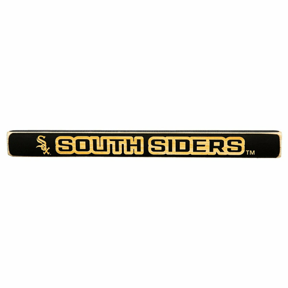 Chicago White Sox Engraved Wood Sign, 1.5" x 18" - MLB Home
